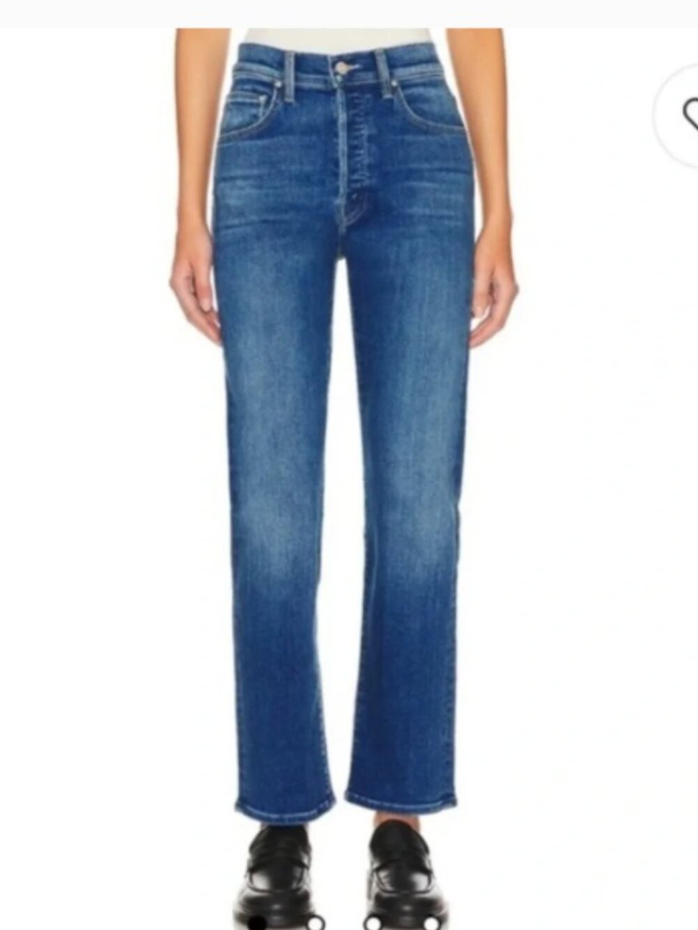 Mother High Waisted Hiker Hover Jeans in‎ Across The Finnish Line 26